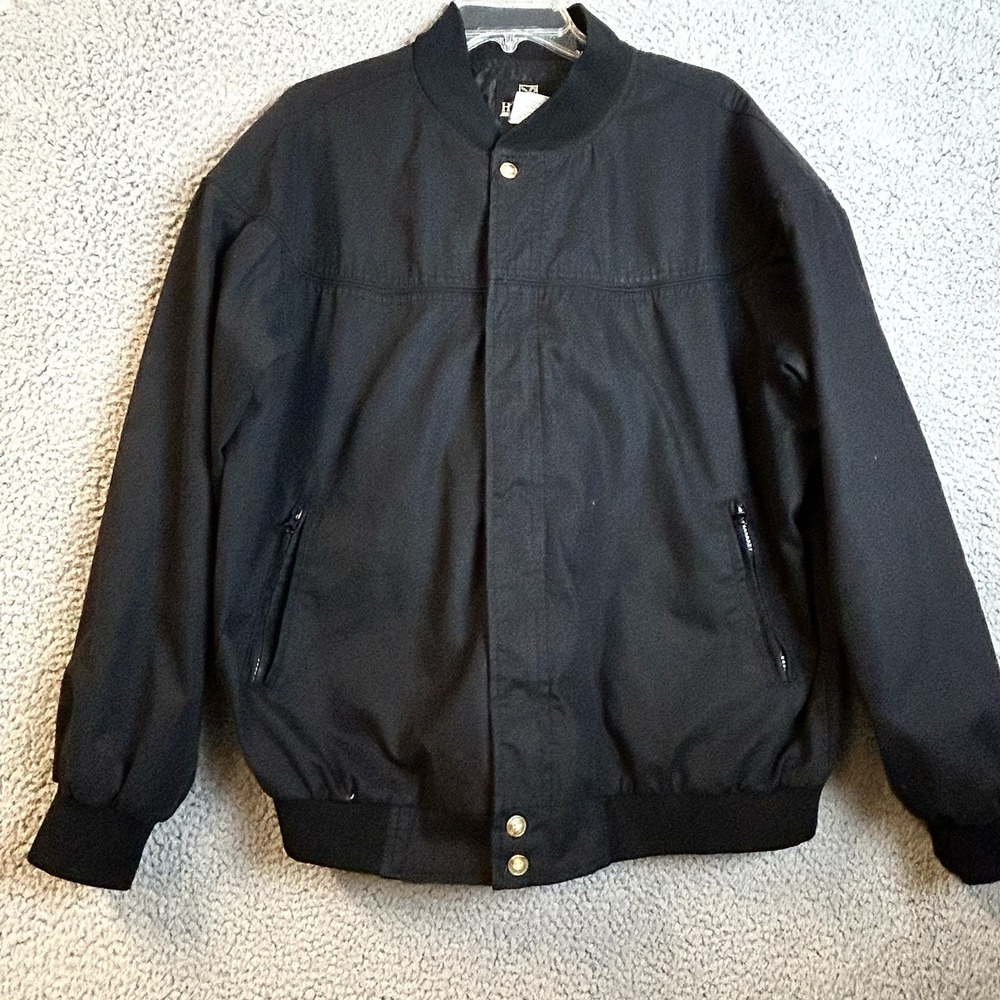 Haband Black Bomber Jacket
